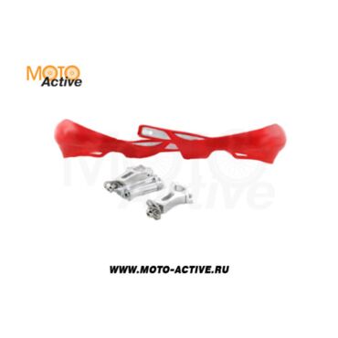 Защита рук (пара) HP03 красные армированные SM PARTS - миниатюра 1