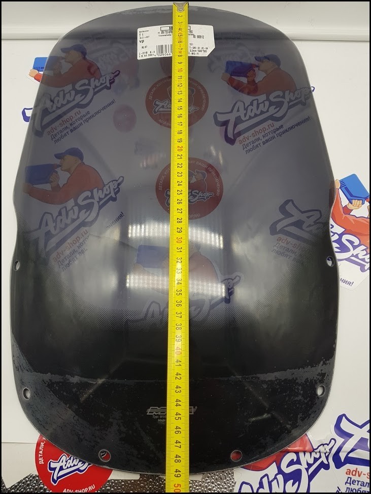 MRA Стекло туринг дымчатое XRV750 RD04 (90 92) (515 мм) - фото 3