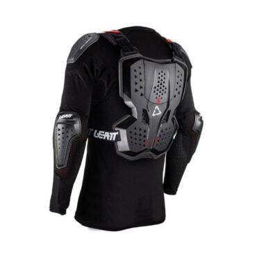 Leatt Защитный панцирь подростковый Chest Protector 3.5 Junior V26 Black Red - миниатюра 4