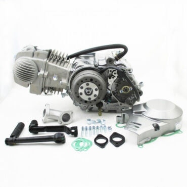 Двигатель в сборе YX 1P56FMJ (W063) 140см3, кикстартер - миниатюра 1
