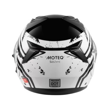 Moteq Шлем снегоходный SubZero FrostPro белый черный - миниатюра 6