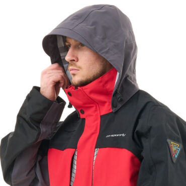 Dragonfly Куртка мембранная Quad Pro Man 2025 Red - Black - Grey - миниатюра 12