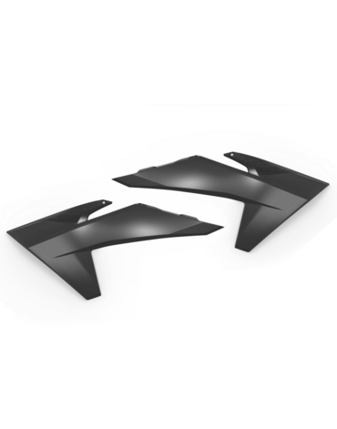 KTM SPOILER SET BLACK спойлеры радиатора комплект ( черный ) SX SXF 23 24, EXC EXCF 24-> ( A46008054000C12 )