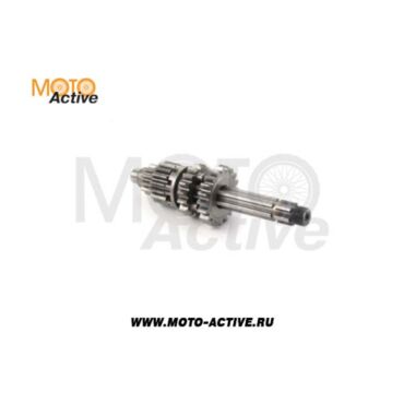 Вал КПП первичный в сборе двиг. YX140 (кикстартер),150,160 OEM - миниатюра 1