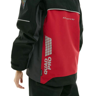 Dragonfly Мембранная куртка Quad Pro Woman V26 Red - Black - Grey - миниатюра 11