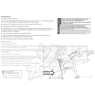 SW MOTECH центральная подставка XL1000 03 12 i (HPS.01.223.100) / 10069302 - миниатюра 4