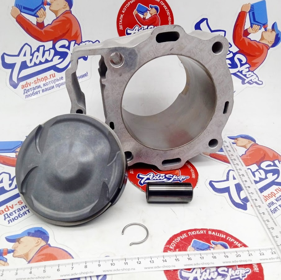 KTM CYLINDER + PISTON CPL. цилиндр с поршнем 500 EXCF 12 16  ( 78730038200 / 78730038000 / 78730038100 ) - фото 1