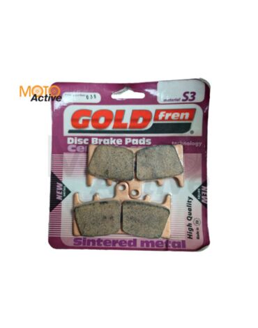 Тормозные колодки GOLD FREN S3 039 (FA 188)
