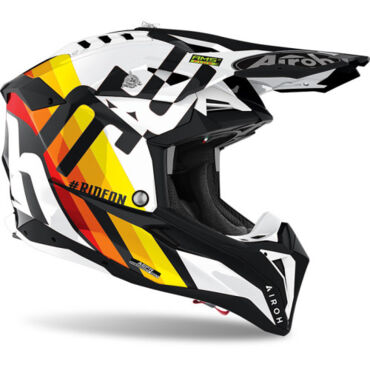 Шлем AIROH AVIATOR 3 Rainbow White (глянец) - миниатюра 4
