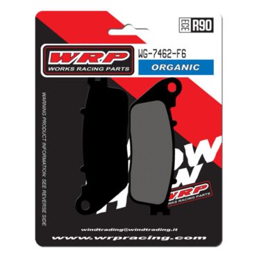 Тормозные колодки WRP WG 7462 F6 (LMP462 ST / FDB2253 / FA488) - миниатюра 1