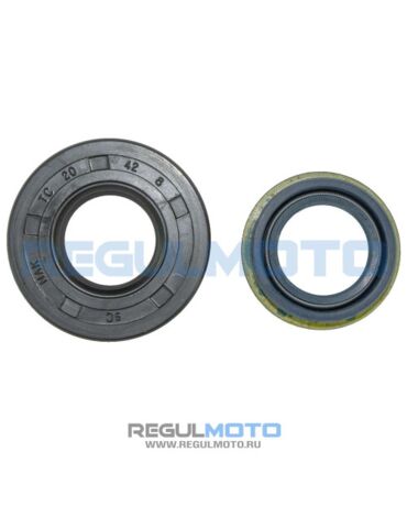 Сальники коленвала Longjia Formula 2T, 20х48х8, 20х30х6,2 