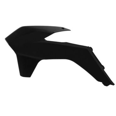 Боковины радиатора SX125 150 SXF250 450 13 15 # SX250 13 16 # EXC EXCF125 500 14 16 черные - миниатюра 1