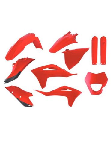 Комплект пластика Enduro w mask GASGAS EC EC F "2021-.. красный