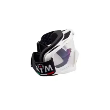 AiM Очки кроссовые 634 700 White - миниатюра 2