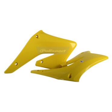 Обтекатель радиатора Polisport под мотоцикл Suzuki RMZ250 2004 06 желтый - миниатюра 1