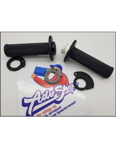 KTM / HSQ грипсы черные ( закрытый торец ) 2T 4T SX EXC SXF EXCF 125 500/ 16 23 ( 79002021200 / 79002021100 / 79002021000 )