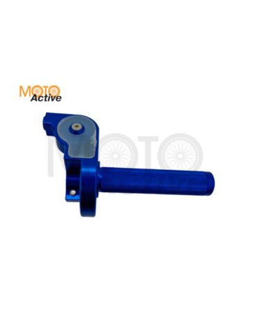 Ручка газа IGP CNC 7075 короткоходная Professional (Синий,IGP 026 5 )
