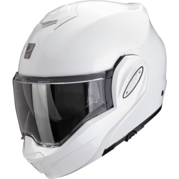 Scorpion Exo Мотошлем Exo Tech Evo Pro Solid Белый металлик - миниатюра 2