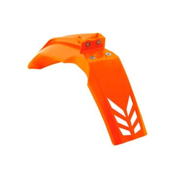 Крыло переднее KTM SX125 150 SXF250 450 13 15 # SX250 13 16 # EXC EXCF 14 16 вентилируемое оранжевое - миниатюра 1