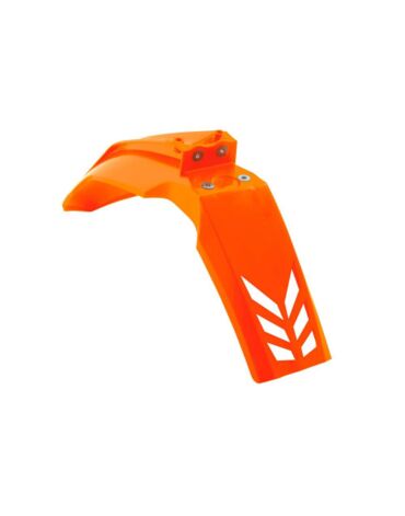Крыло переднее KTM SX125 150 SXF250 450 13 15 # SX250 13 16 # EXC EXCF 14 16 вентилируемое оранжевое