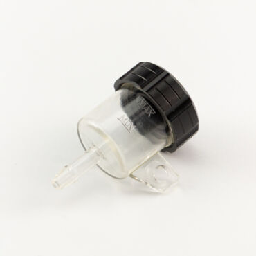 Бачок тормозной жидкости для мотоцикла (прямой) CNC Black - миниатюра 1