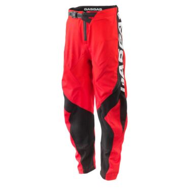 Мотоштаны подростковые GASGAS OFFROAD Kids Pants, red black (24, Детская Кросс эндуро) - миниатюра 1