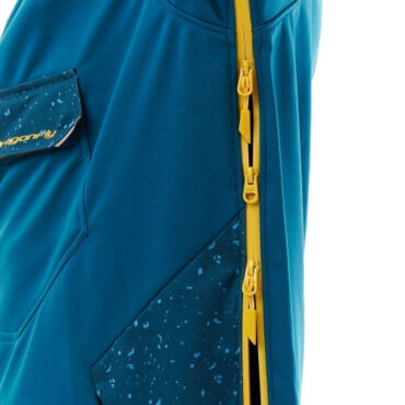 Dragonfly Куртка анорак сноубордическая Uktus Man Dark Ocean - Yellow - миниатюра 14