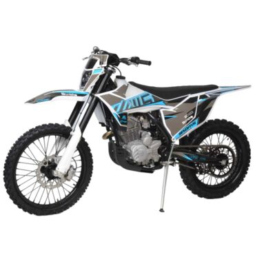 Мотоцикл кроссовый Kews K23 21 18 Белый - миниатюра 1