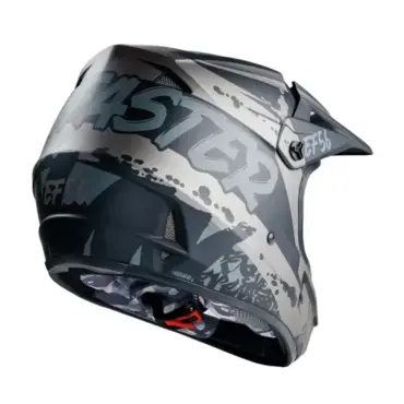 Мотошлем EF56 Base MX чёрный матовый - миниатюра 2