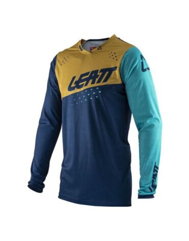 Leatt Джерси 4.5 Lite Синий Золотой