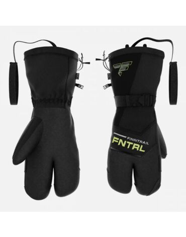 Finntrail Перчатки утепленные Lobster 2801 GraphiteYellow