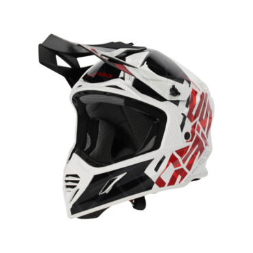 Шлем кроссовый ACERBIS X TRACK 22.06 black white - миниатюра 1