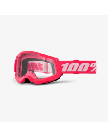 Очки 100% Strata 2 pink / clear lens