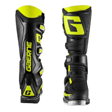 Мотоботы GAERNE SG 12, Black Yellow Fluo - миниатюра 5