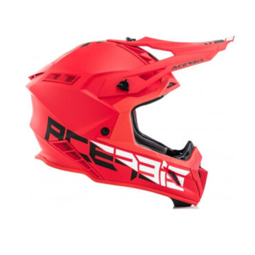 Acerbis Шлем Steel Carbon Red 2 - миниатюра 5