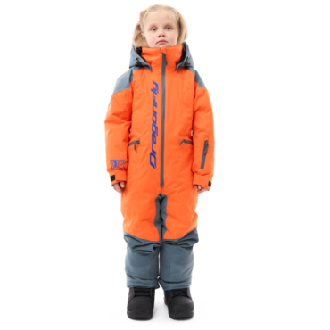Dragonfly Комбинезон детский Gravity Junior 2025 Grey - Orange - миниатюра 15