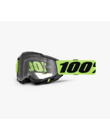Очки 100% Accuri 2 OTG neon yellow, clear lens