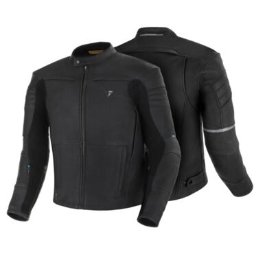 Мотокуртка кожаная SHIMA SHADOW TFL, black (L, Взрослая  Дорожная) - миниатюра 1