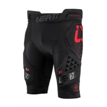 Шорты защитные Leatt 3DF 5.0 Impact Shorts (Black, S, 2021) - миниатюра 1