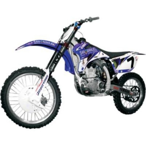 Полный комплект наклеек и покрытие сиденья FX YZ250F 2010 13 - фото 1