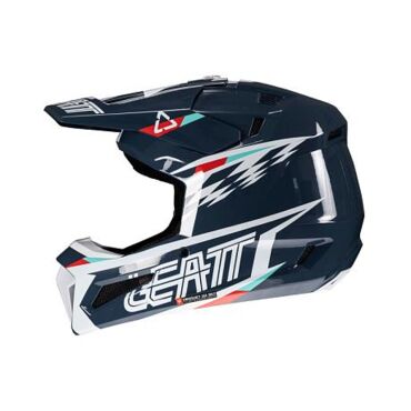 Шлем кроссовый Leatt Moto 3.5 Helmet Kit Blue - миниатюра 4