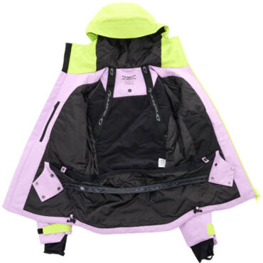 Dragonfly Куртка горнолыжная утепленная Gravity Woman 2025 Purple Lime - миниатюра 14