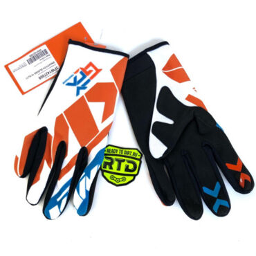 Мотоперчатки KTM  Gravity FX, Orange Blue - миниатюра 1
