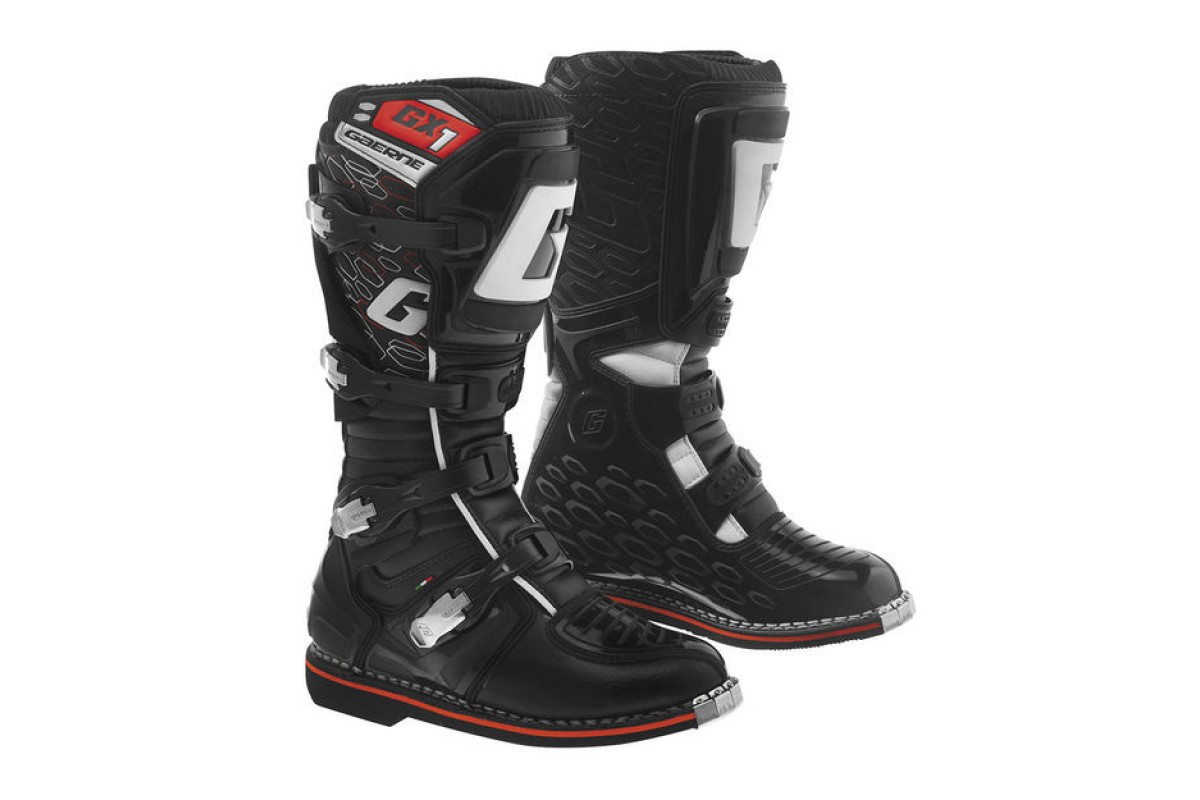 КРОССОВЫЕ МОТОБОТЫ Gaerne Gx 1 Goodyear Black 2184 001 - фото 1