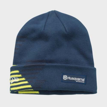 Шапка Husqvarna Team, blue yellow (One size, Взрослая  Повседневная) - миниатюра 1