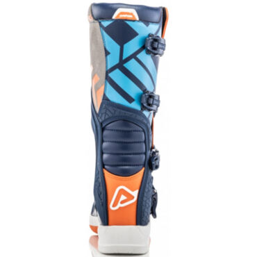 Acerbis Мотоботы кроссовые X Team Blue Orange - миниатюра 2