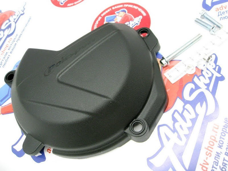 Polisport защита крышки сцепления черная (BLACK) KTM 250 350 XCF SXF 16 22 / 250 350 EXCF 17 23 / FREERIDE 250F 18 19 / HQV 250 350 FE 19 22 ( 179 8462500001 )