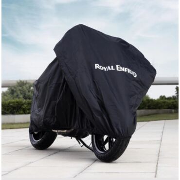 Чехол для мотоцикла Royal Enfield черный - миниатюра 1