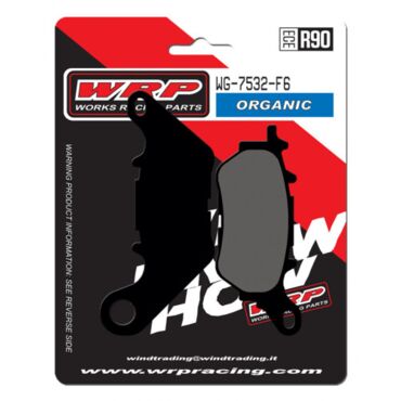 Тормозные колодки WRP WG 7532 F6 (LMP532 ST) - миниатюра 1
