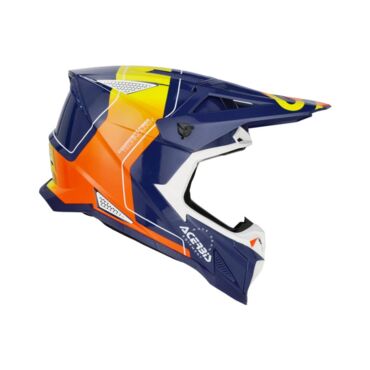 Acerbis Шлем T711 Blue Orange - миниатюра 7